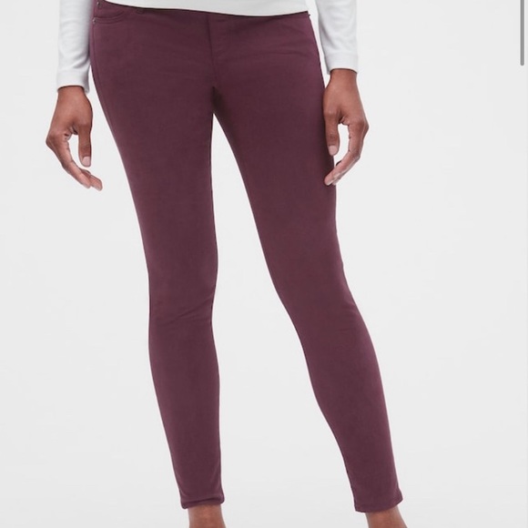 GAP | Jeans | Womens Gap Maternity Waistband True Full Panel Skinny Jeans Grey 30 10 Long 65a345e783cbec54bd11899c